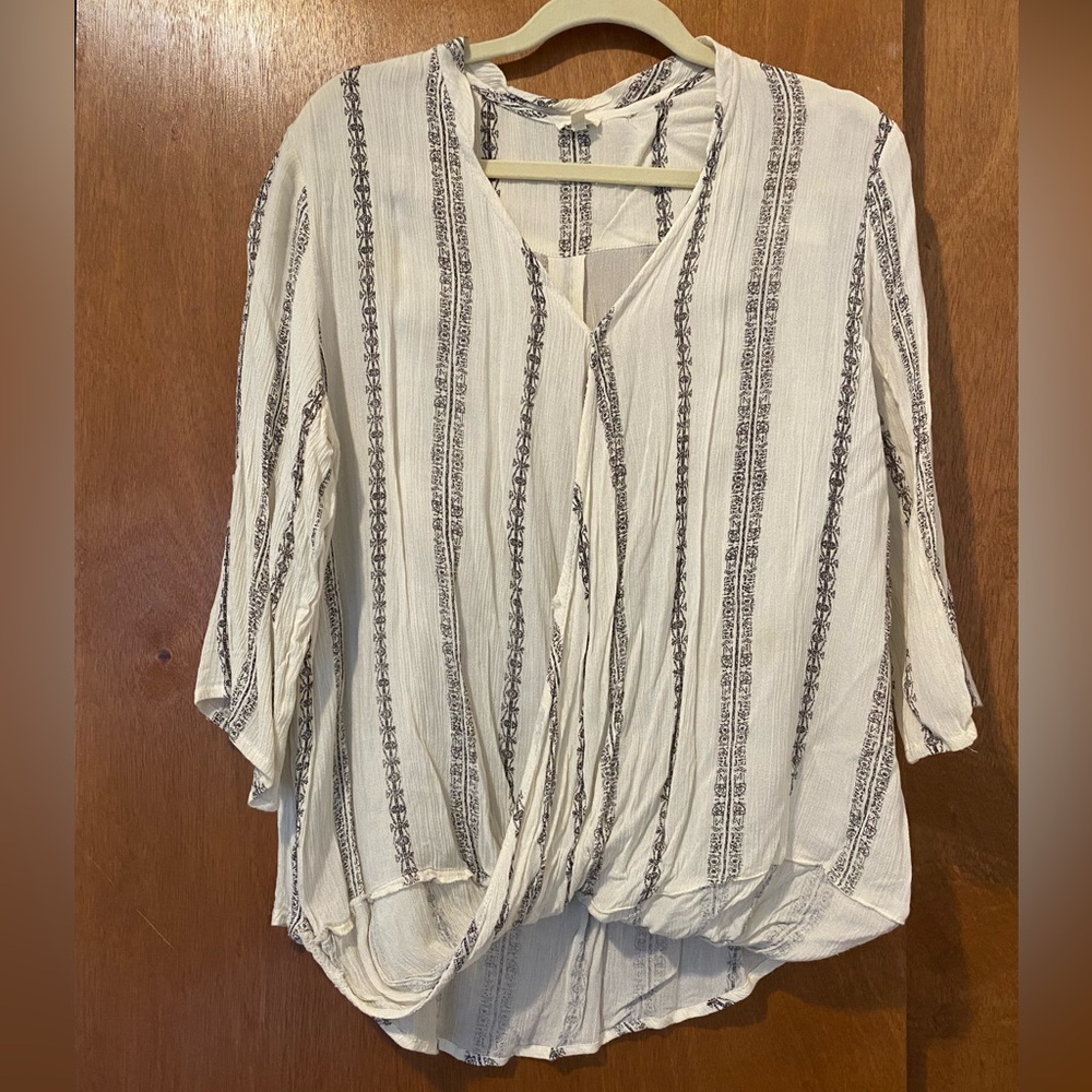 En Creme Blouse